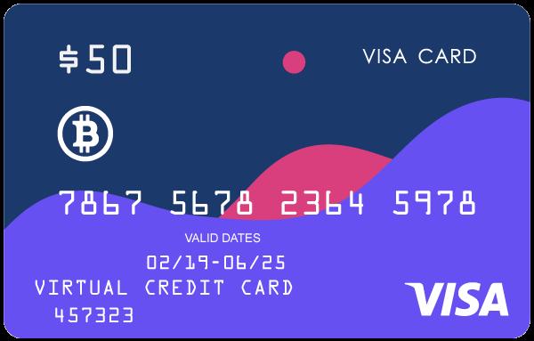 Visa Gift Card - Value: $10 - Purchase by Bitcoin or Altcoins