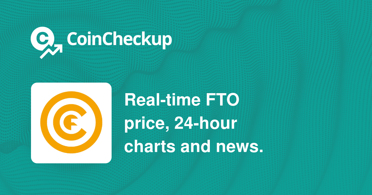 FuturoCoin Price Today | FTO Price Chart And Index Real Time