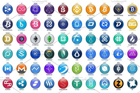 Cryptocurrency Icons