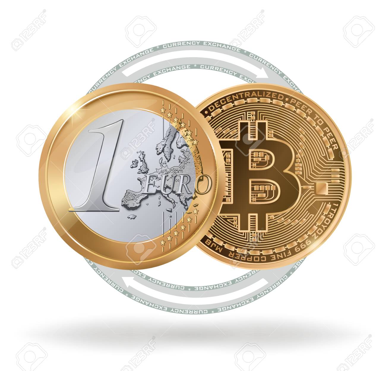 BTC to EUR Exchange Rate | Bitcoin to Euro Conversion | Live Rate