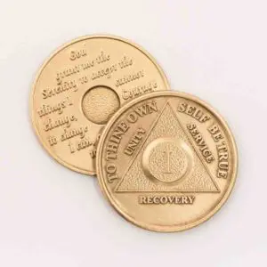 2 Year AA Medallions - Two Year Alcoholics Anonymous Coins and Chips — AA Medallion Store