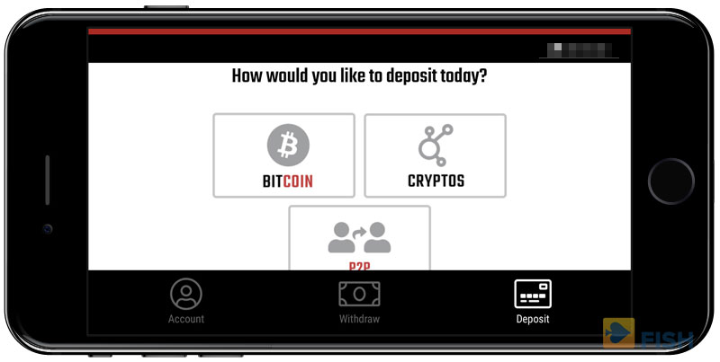 Cryptocurrency Options - Americas Cardroom