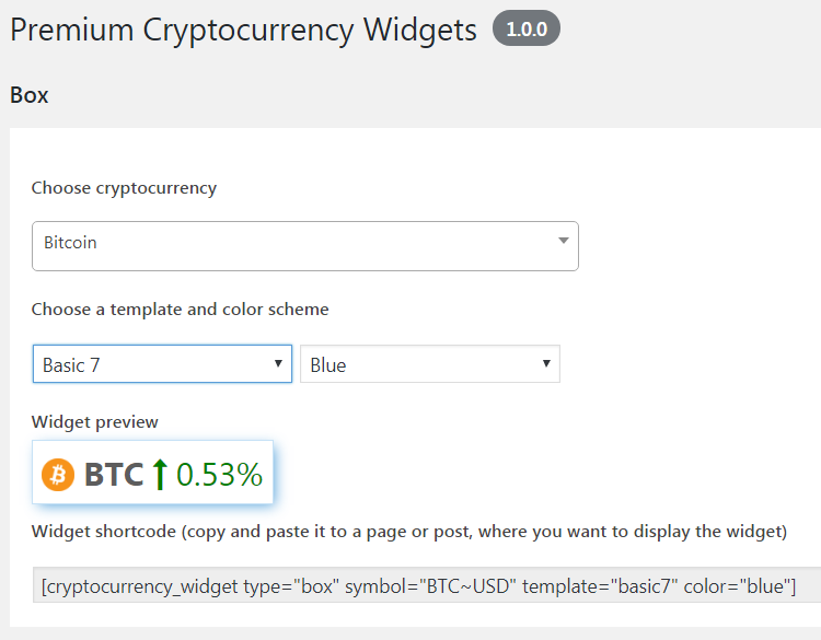 Premium Cryptocurrency Widgets | WordPress Crypto Plugin - Nulled Free Download