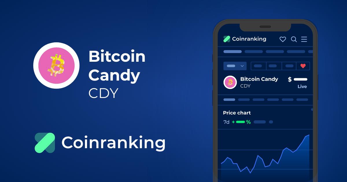 Bitcoin Candy Price Today - Live CDY to USD Chart & Rate | FXEmpire