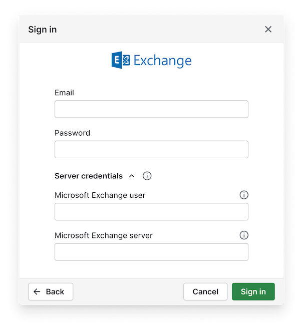 Exchange account server settings - Hỗ trợ của Microsoft