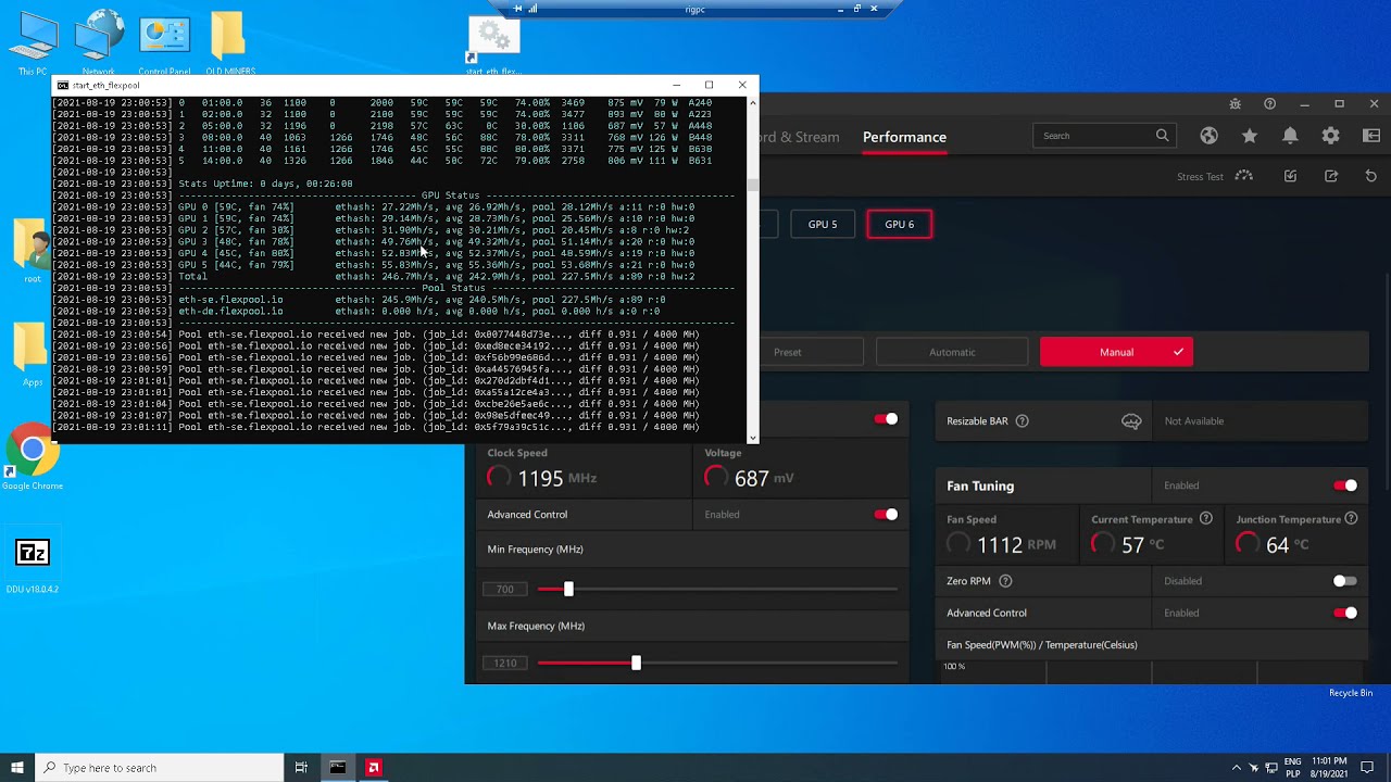 Advanced Settings for AMD | Cudo Miner