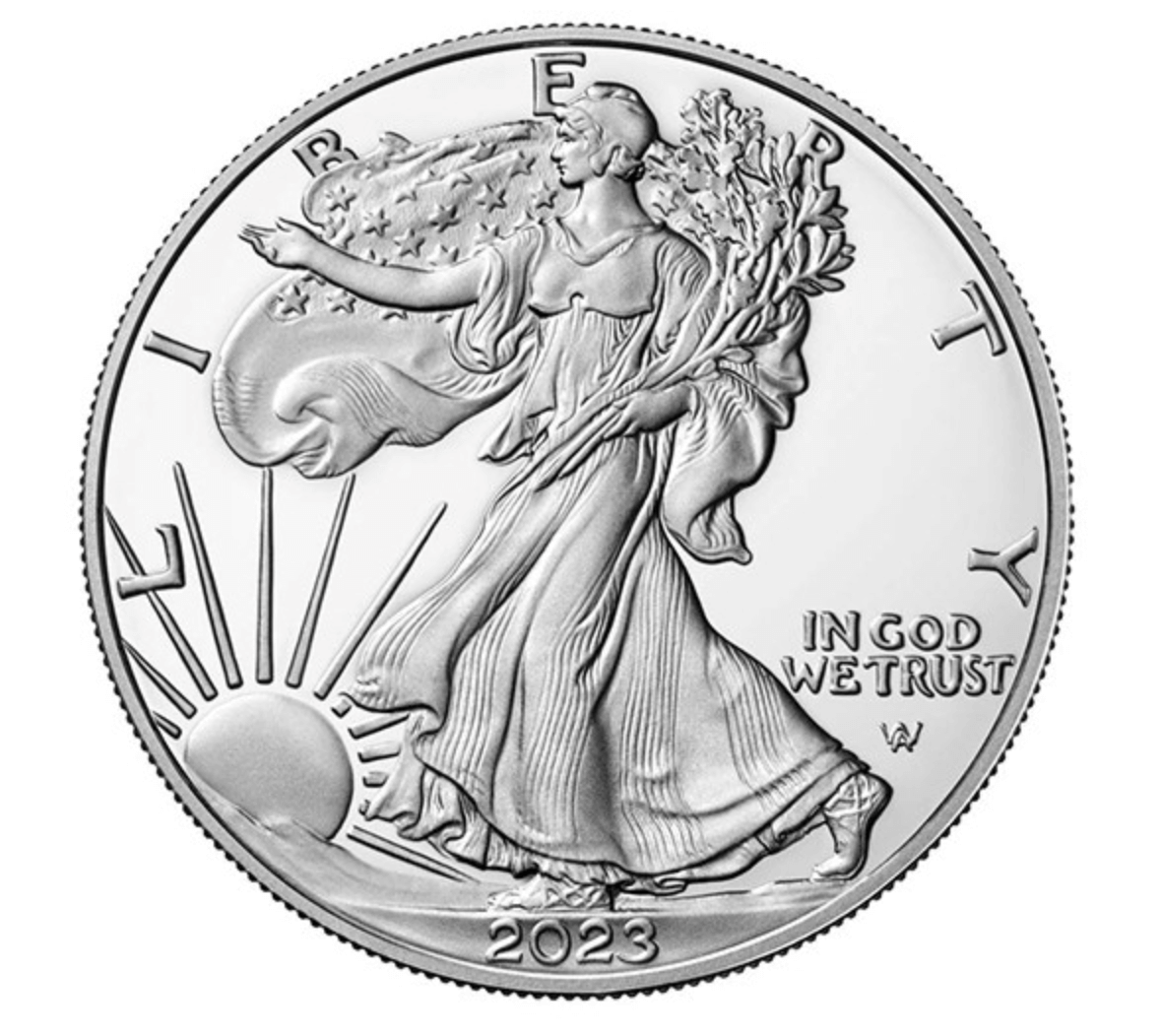 Buy 1oz American Silver Eagle Coins - Tubes 20 oz - GoldCore