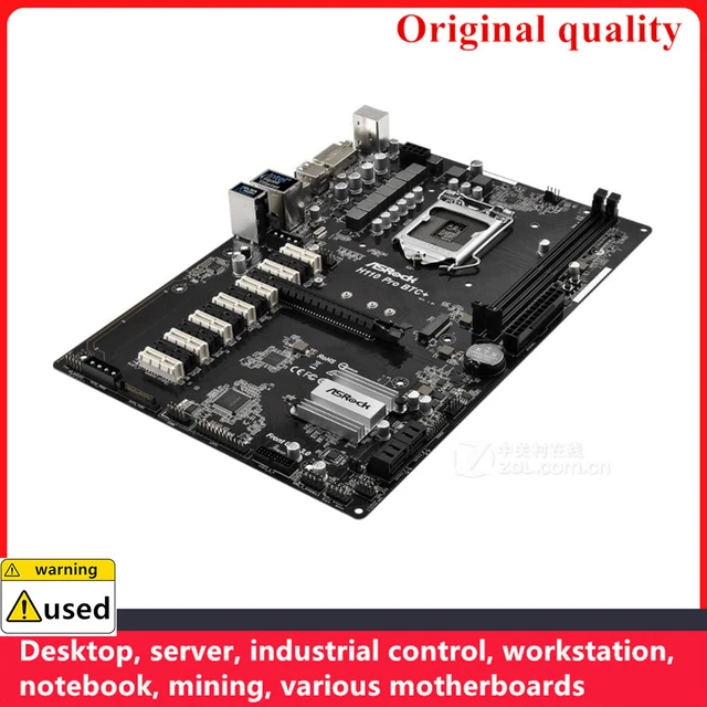 Asrock H Pro Btc Plus Motherboard -pcstudio