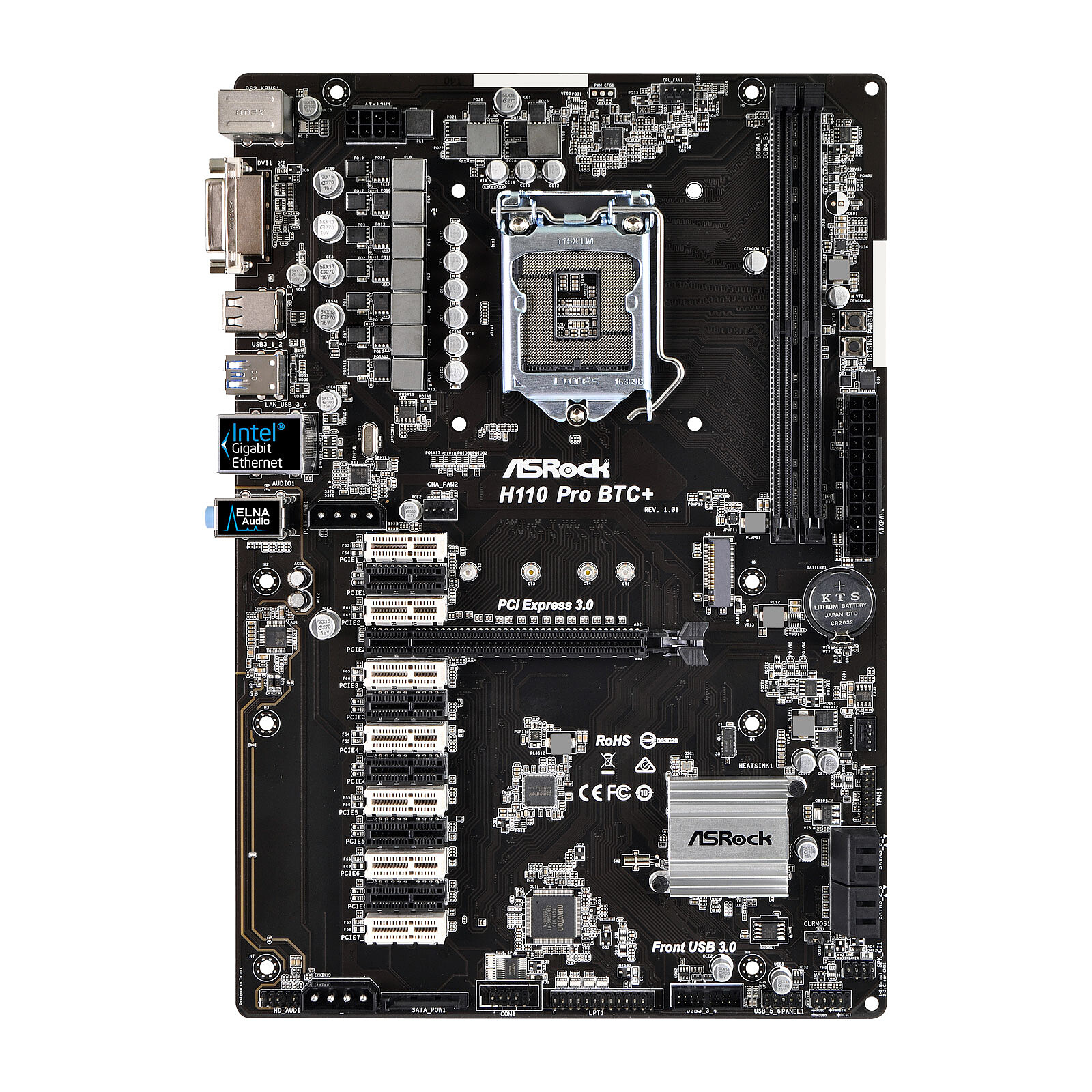 Asrock H Pro BTC+ - Motherboard Specifications On MotherboardDB