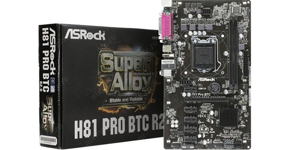 ASRock H81 Pro BTC R | Memory RAM & SSD Upgrades | 1001fish.ru