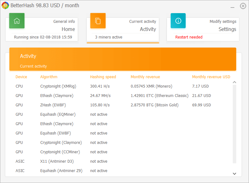 Ethereum Classic Mining Calculator