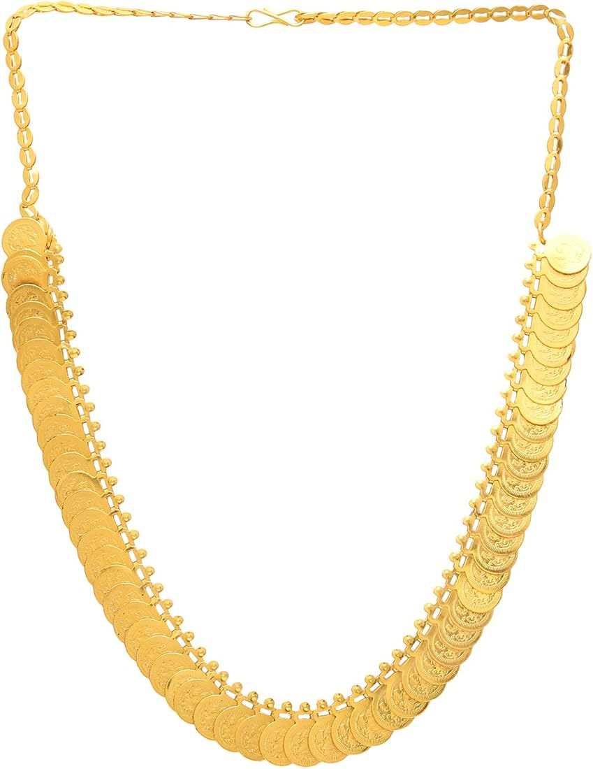 Classic Lakshmi Coin Necklace - Miyas Jewels