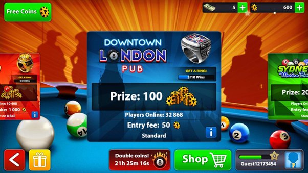 8 Ball Pool Free Coins -Cues Reward Links - Mosttechs