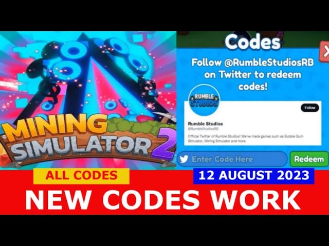 Clicker Mining Simulator Codes