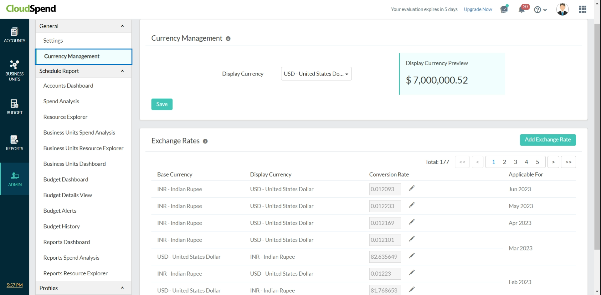 Currency Management | Acumatica Cloud ERP