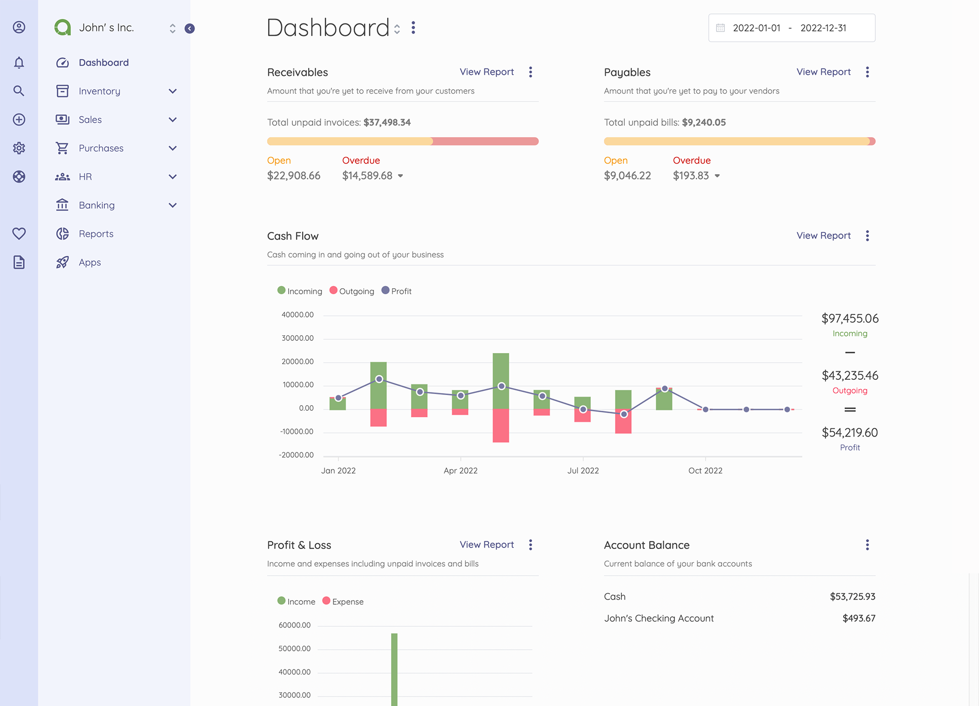 The World's Simplest Accounting Software - General Ledger & Cashbook