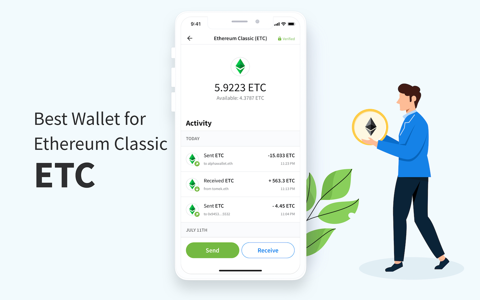 Ethereum Classic Wallet Guide - How to Store, Send and Receive ETC Tokens | Coin Guru