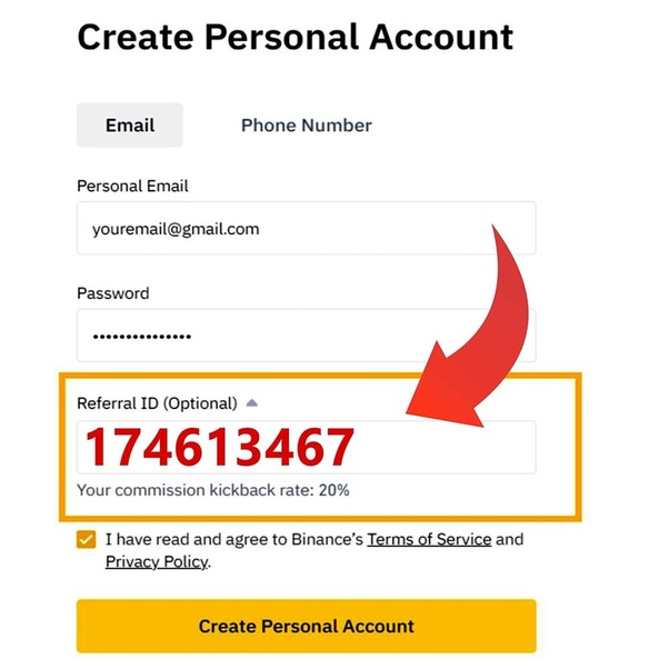 Binance Referral Code | 45% Off Fees ()