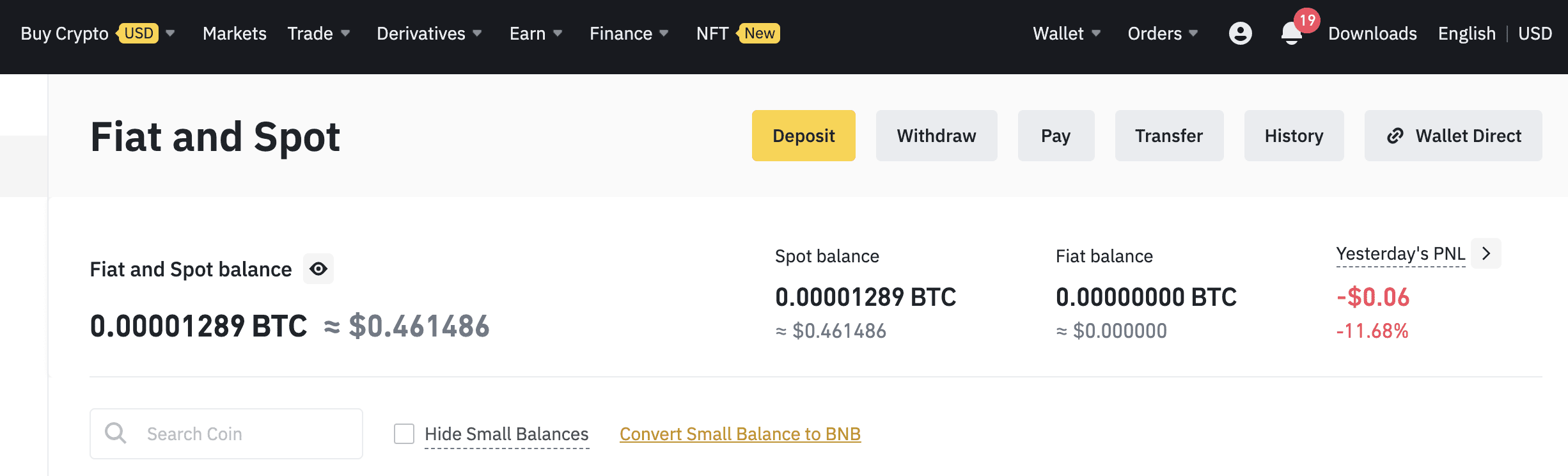 Binance Missing Dust to BNB Transactions (LEGACY) : Support Desk