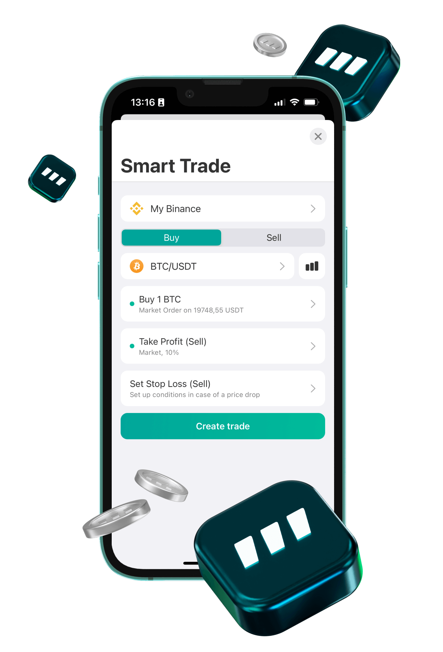 Binance Trading Bot | Trailing Stop Sell Binance - Growlonix