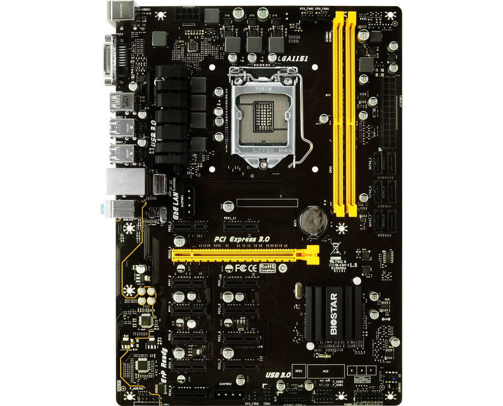 TBBTC PRO: The GPU Ready Crypto Mining Motherboard