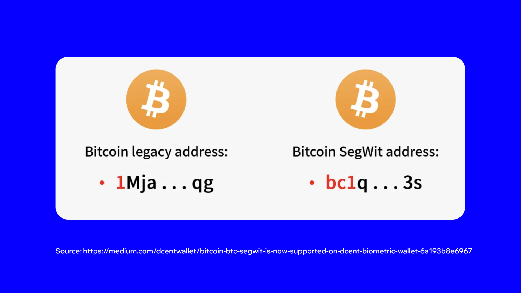 SegWit and Native SegWit (Bech32) -What's the Difference? | Ledger