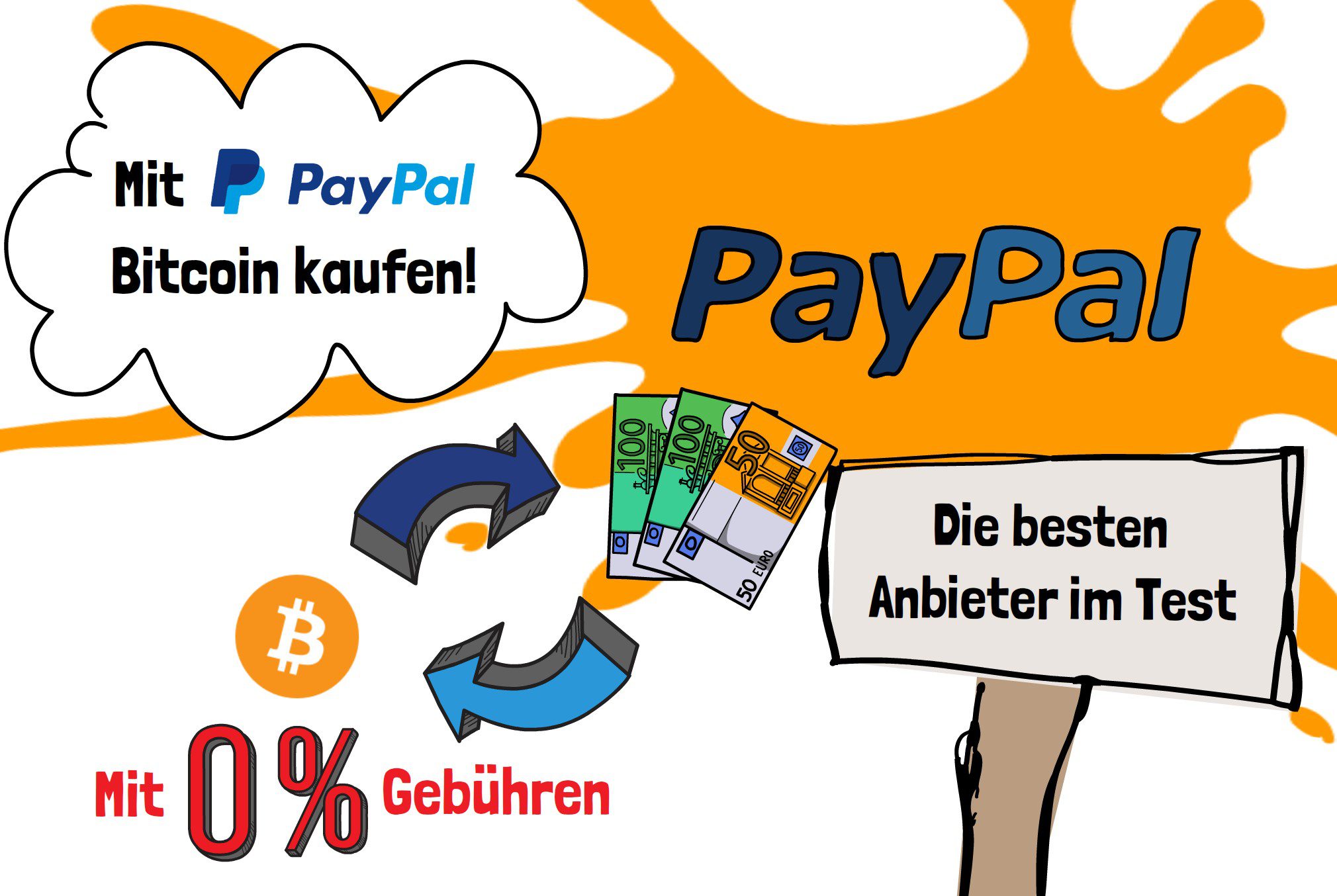 Bitcoin kaufen Paypal | 0% Gebühren & Anleitung 