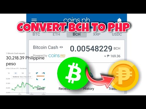 Convert BCH to PHP - Bitcoin Cash to Philippine Peso Calculator