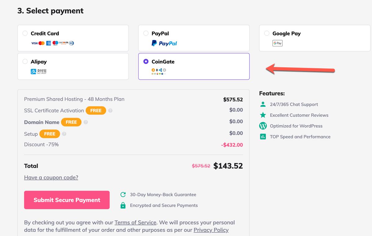 Bitcoin Hosting Web Hosting Which Accept Bitcoin & Cryptocurrency