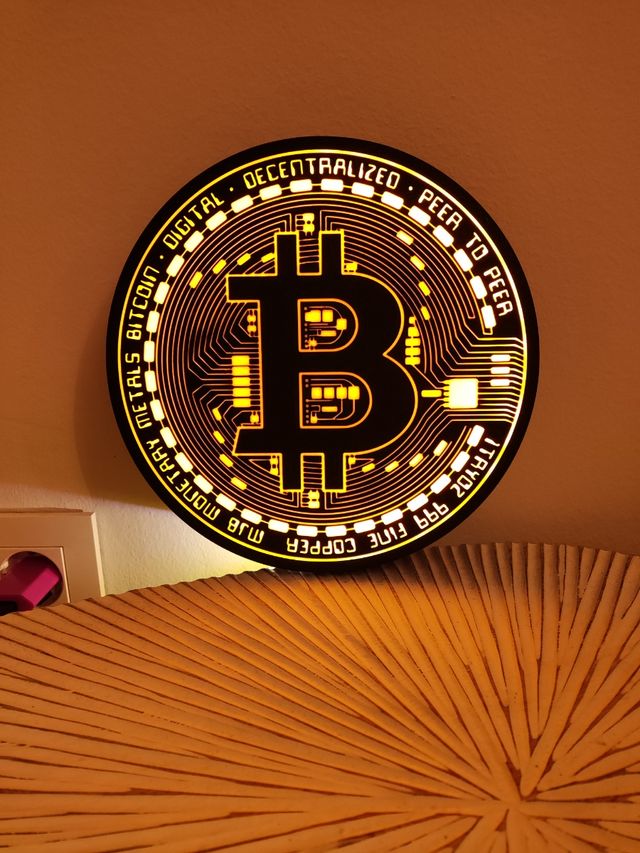 Bitcoin LED Neon Light Sign