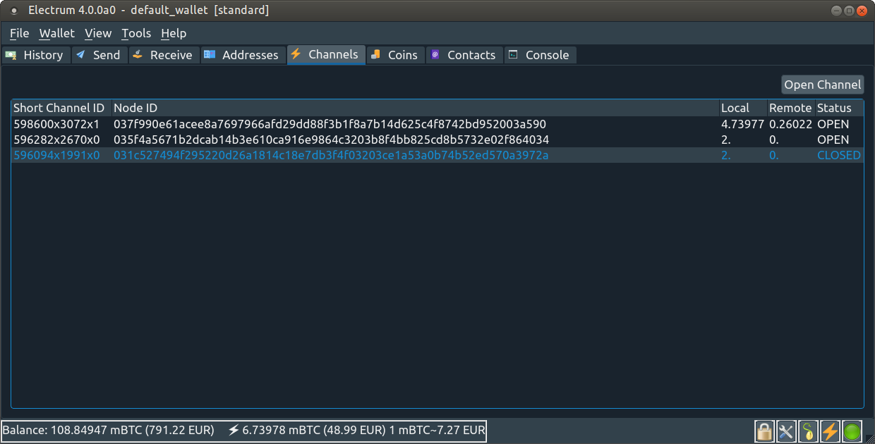 Electrum Trampoline • LightningNetwork+