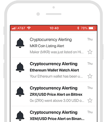 Cryptocurrency Price Notification - Official app in the Microsoft Store