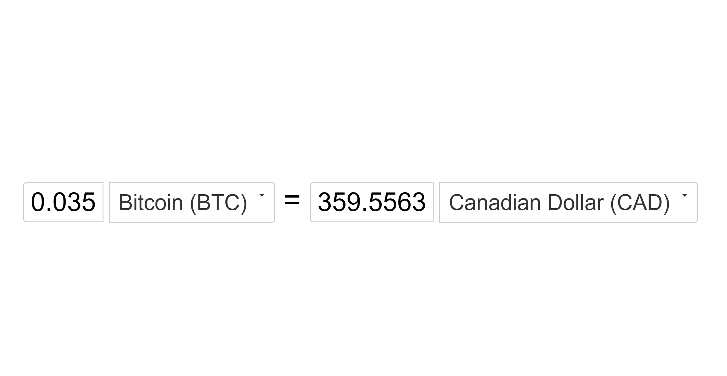 Bitcoin Price in Canadian Dollar (Live BTC/CAD)