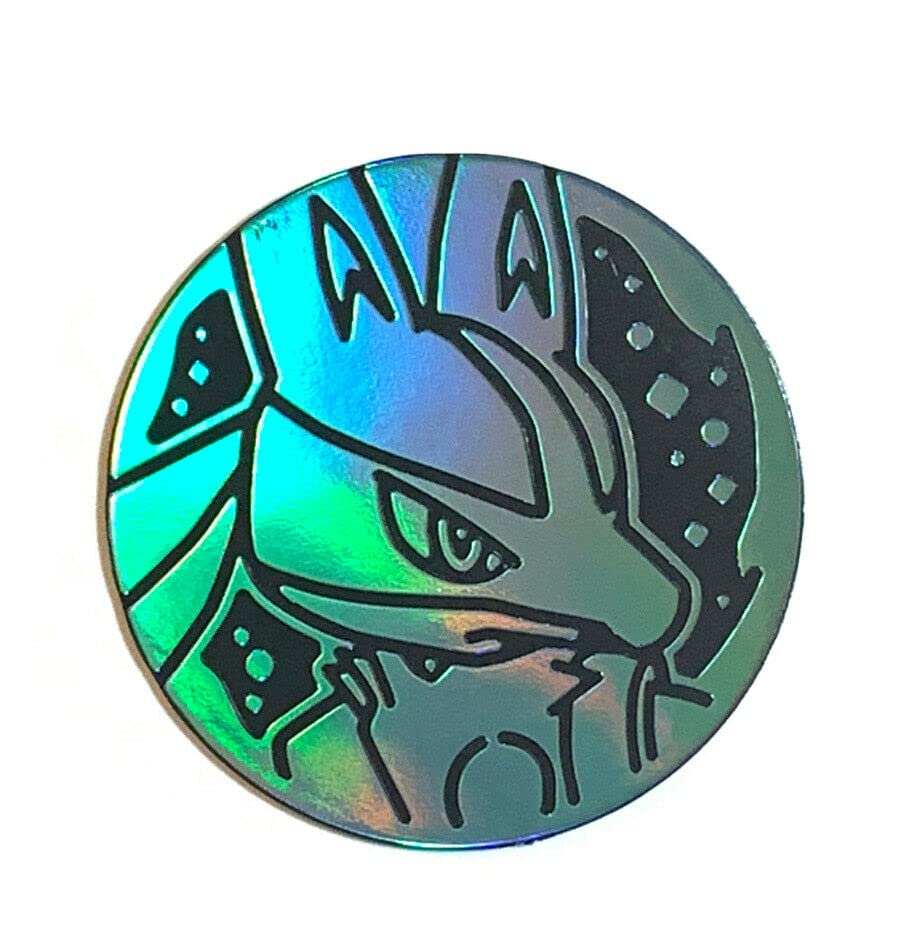 Pokemon Dialga Collectible Coin (Blue Cracked Ice Holofoil)