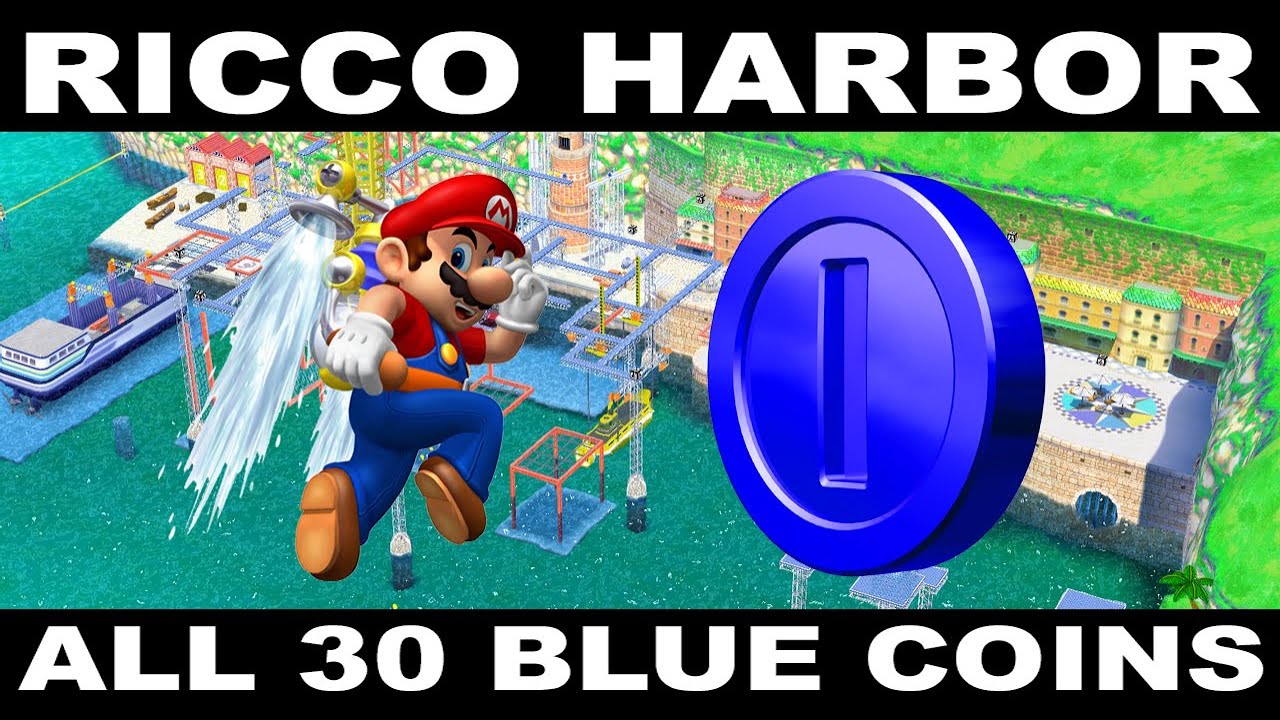 Ricco Harbor Blue Coins - Super Mario Sunshine Guide - IGN