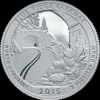 P Blue Ridge Parkway Quarter Coin Value Prices, Photos & Info