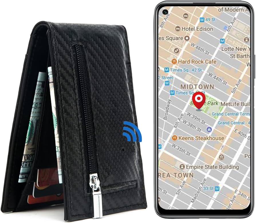 Smart Wallet Vintage Bluetooth Tracker - Smart Wallets for Men Vintage – The Connected Shop