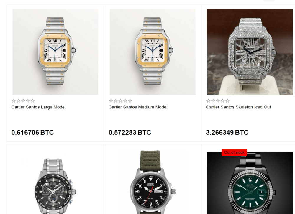 Buy Watches & Jewellery with Crypto | Rolex, Omega & Breitling with Bitcoin, Ethereum & More