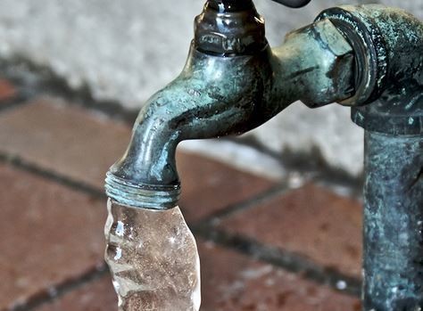 At Home: Winterize outdoor plumbing to avoid burst pipes