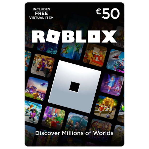 Buy Roblox £50 Gift Card (UK only)| Asda Gift Cards