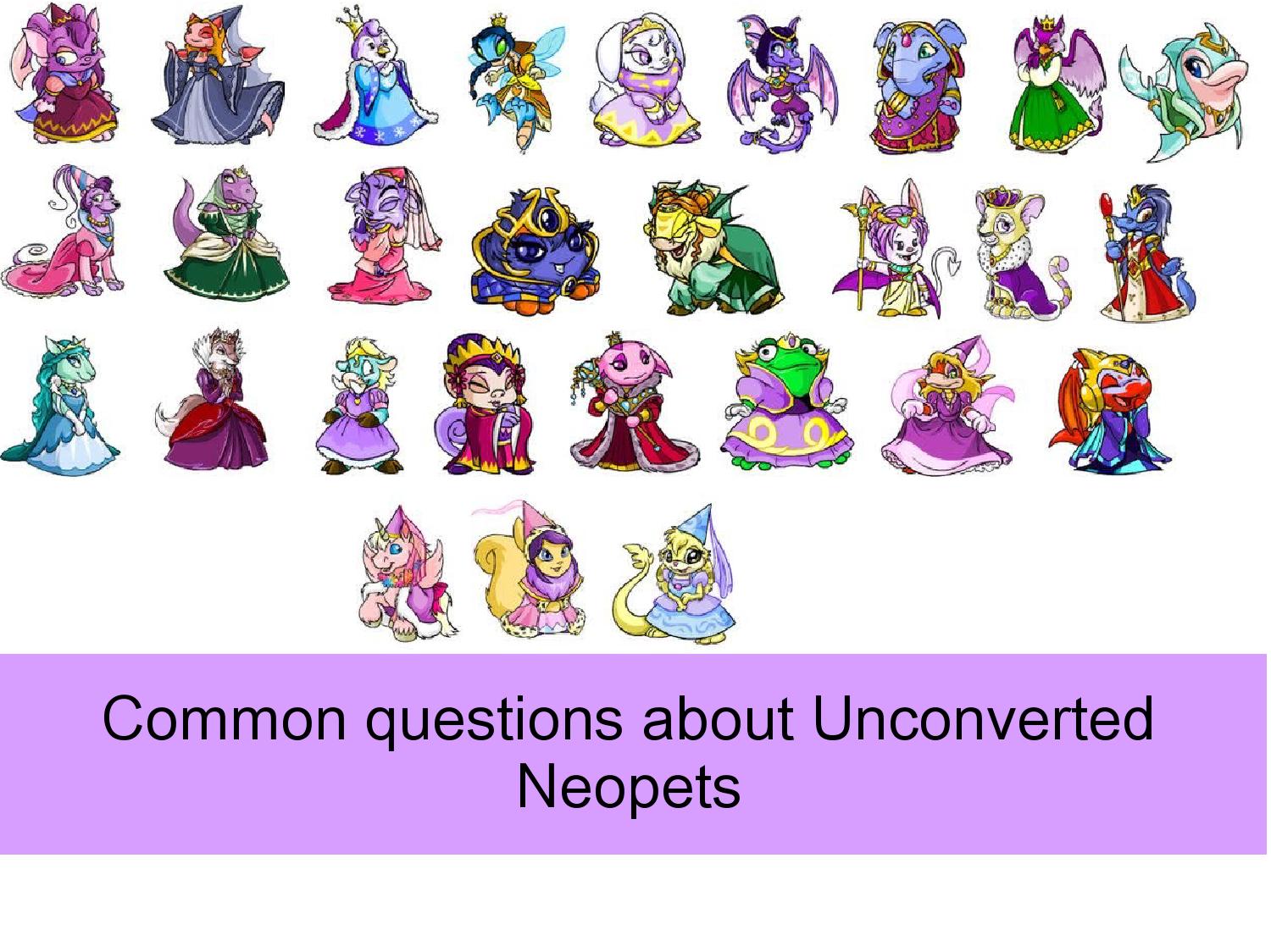 TNT is now selectively creating new unconverteds. | Neopian Times Writers' Forum