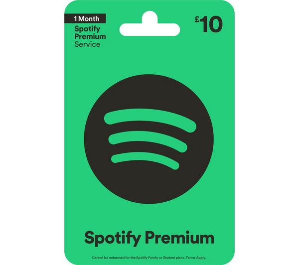 Gift cards - Spotify