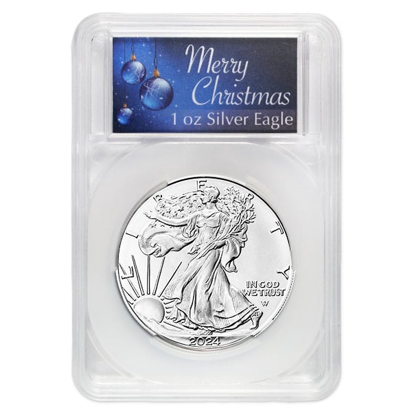 Santa 1 oz Silver Round - Hero Bullion