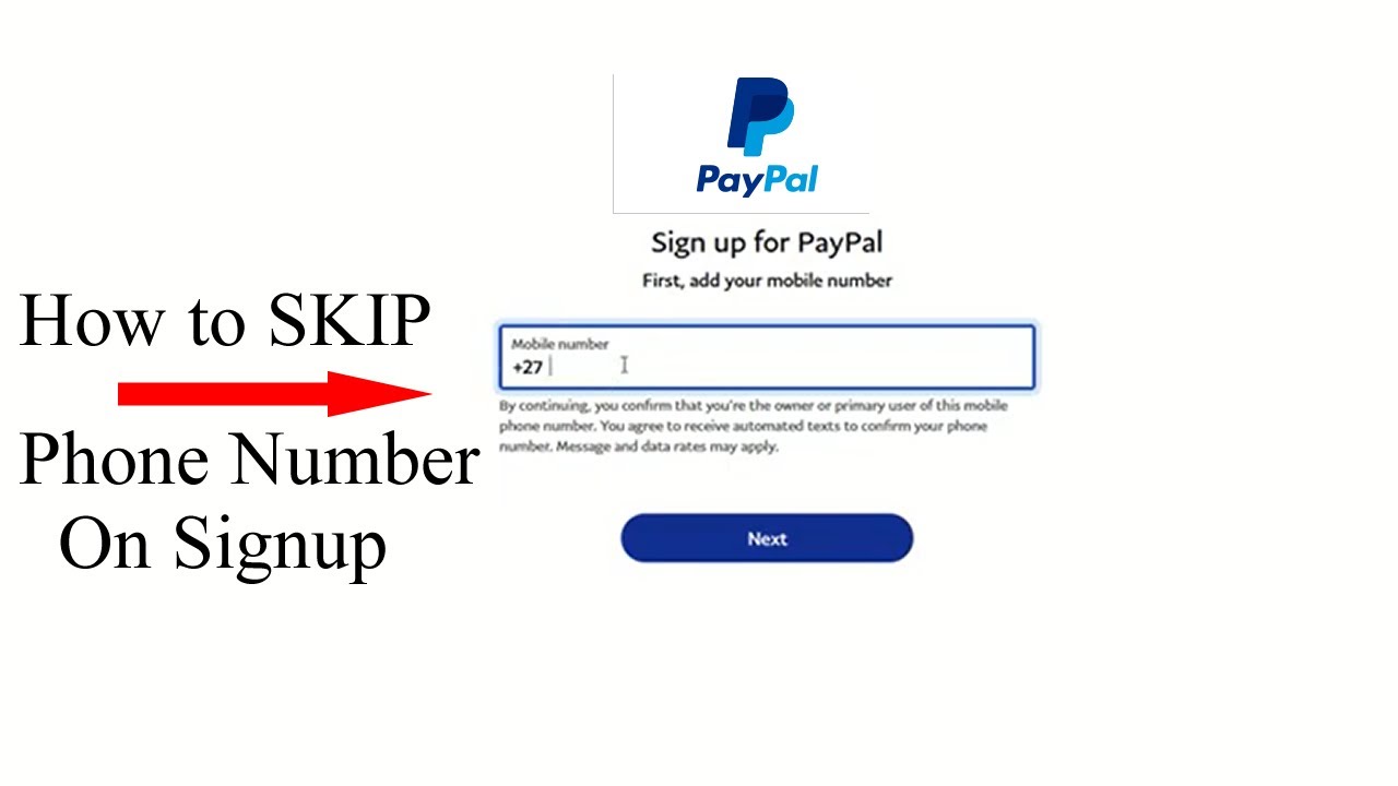 How do I confirm my phone number? | PayPal BE