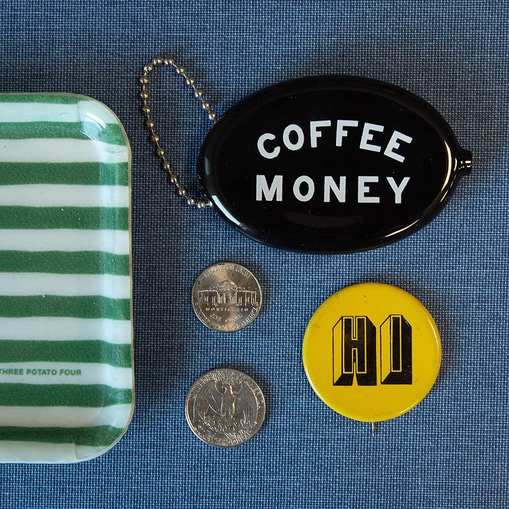 Coffee Queen Coin Purse, Pouches For Her, Handmade Coin Purses, Coin Pouch