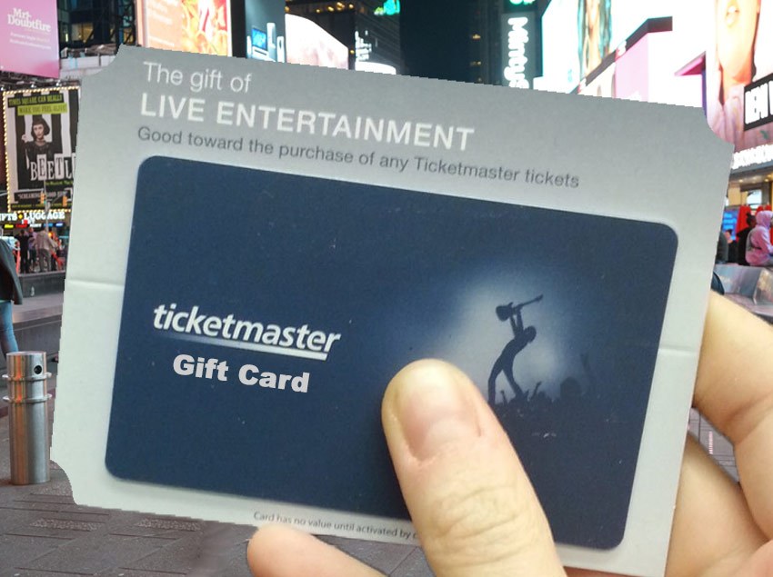 Ticketmaster Official Gift Cards – Give the Gift of Live