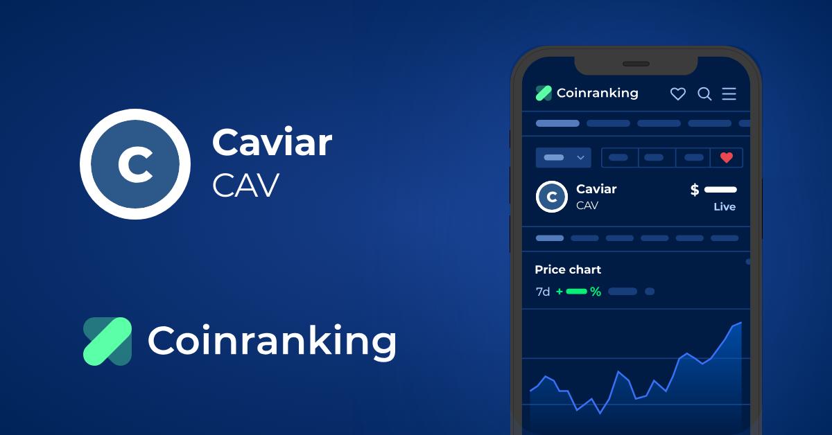 Caviar Price | CVR Price index, Live chart & Market cap | OKX