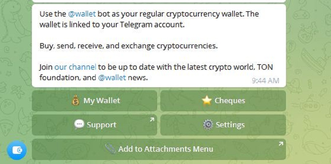 How to start accepting Bitcoin payments with Telegram?