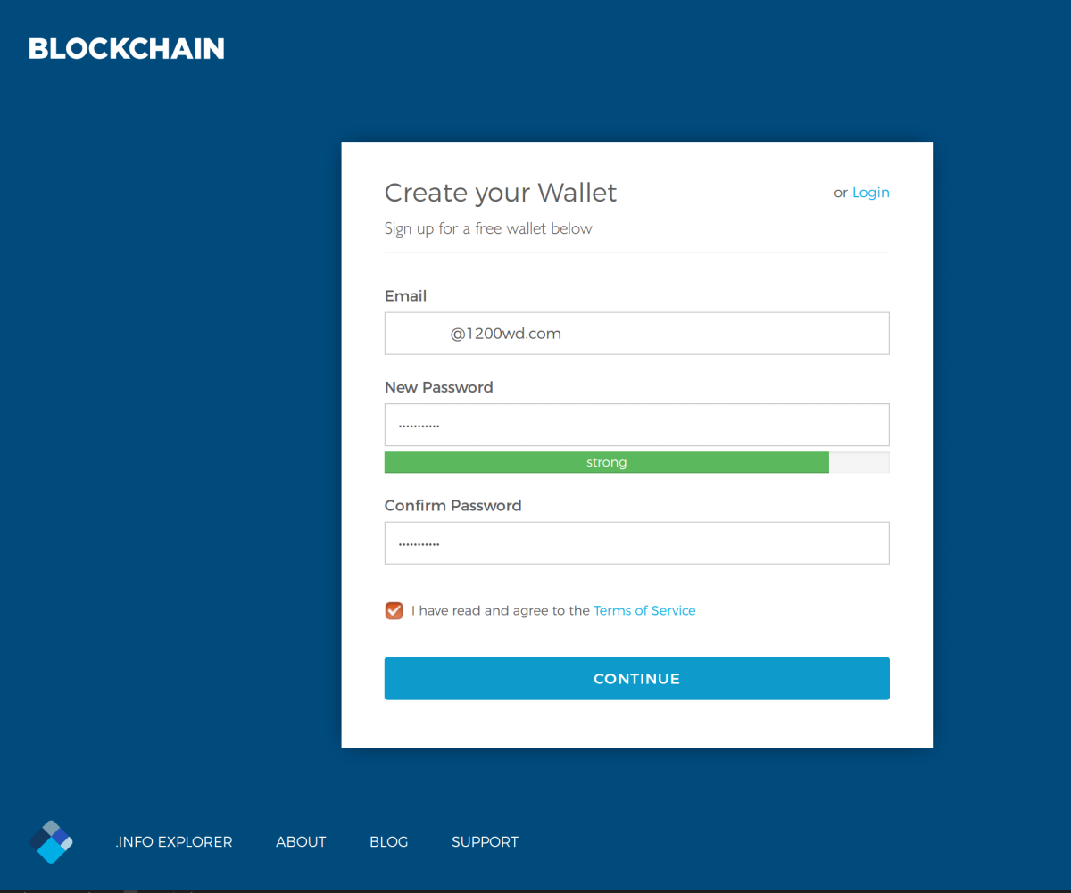 How to recover a blockchain wallet password or wallet