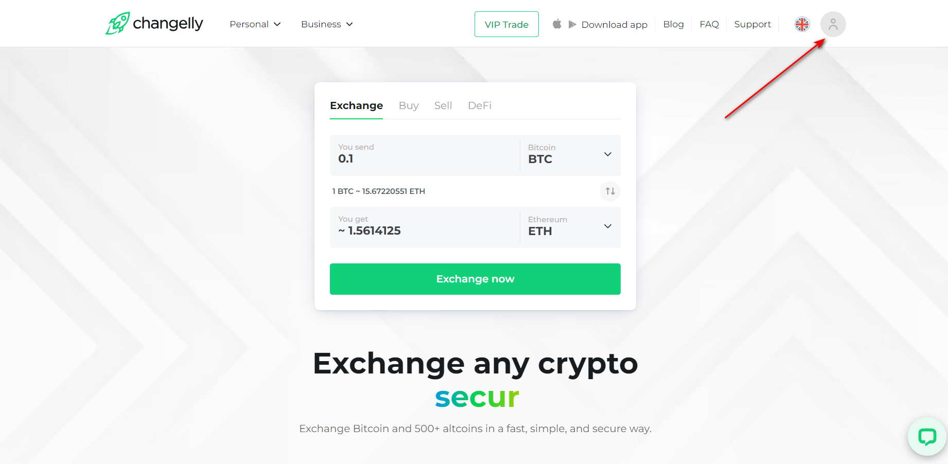 Instant Cryptocurrency Swap With Changelly App